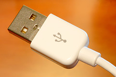 Un connettore USB